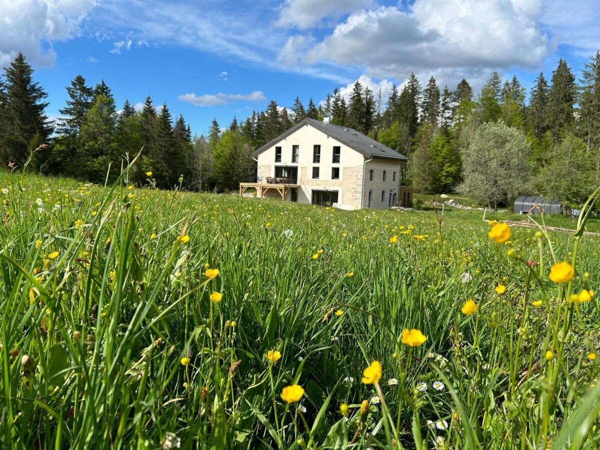Gite De Prestige En Pleine Nature Prémanon Eksteriør billede